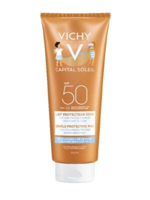 Lapte cu protectie solara SPF 50+ pentru copii Capital Soleil