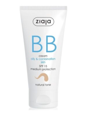 Crema BB cu SPF15 nuanta natural pentru ten gras si mixt