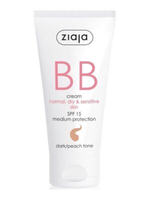 Crema BB cu SPF 15 nuanta dark pentru ten normal uscat