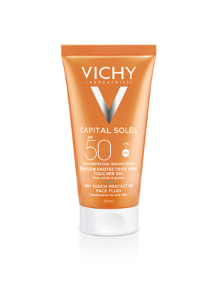 Emulsie matifianta cu protectie solara pentru fata SPF 50+