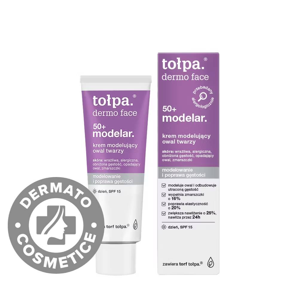 Crema anti-aging pentru fermitatea pielii SPF 15 Dermo Face 50+ Modelar