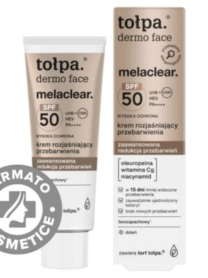 Crema iluminatoare anti-pete SPF 50 Dermo Face Melaclear
