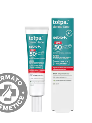 Crema SPF50 pentru ten gras si acneic Dermo Face Sebio+