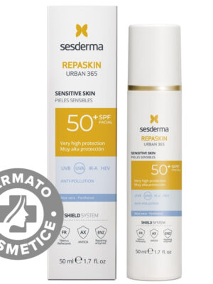 Crema cu protectie solara pentru ten sensibil Repaskin Urban 365