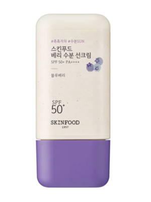 Crema hidratanta cu fructe de padure si protectie solara SPF50+