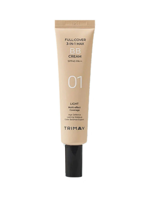 Crema de fata coloranta BB Cream SPF40 PA++ Full Cover 3-in-1 Max Light
