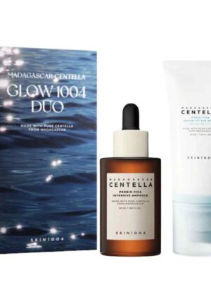 Set Duo Madagascar Centella Glow Hyalu-Cica Water-Fit Sun Serum SPF50+ 50ml + Probio-Cica Intensive Ampoule 50ml
