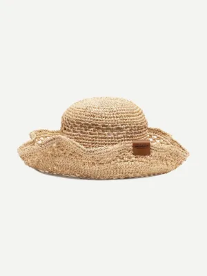 RUSLAN BAGINSKIY pălărie de paie pentru femei Bucket Hat