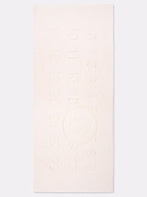 MM6 Maison Margiela Prosop de plajă din bumbac