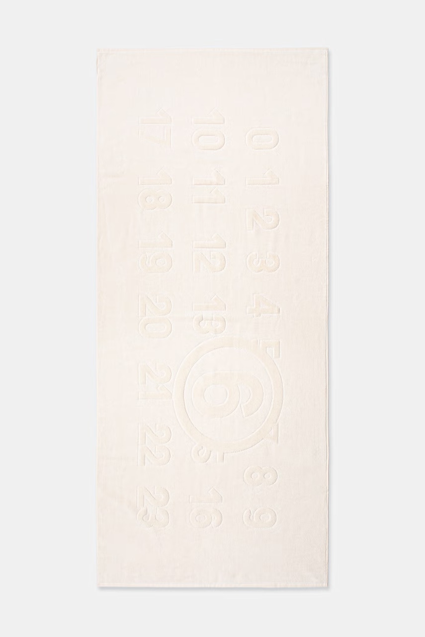 MM6 Maison Margiela Prosop de plajă din bumbac