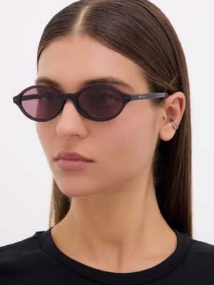 Jimmy Choo ochelari de soare rotunzi pentru femei