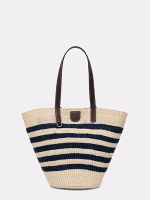 Weekend Max Mara geantă de plajă pentru femei împletită AGENNAIO
