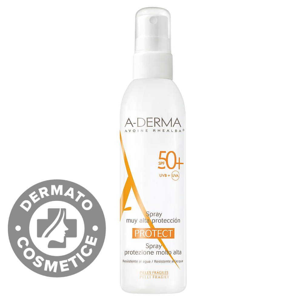 Spray pentru piele sensibila cu SPF 50+
