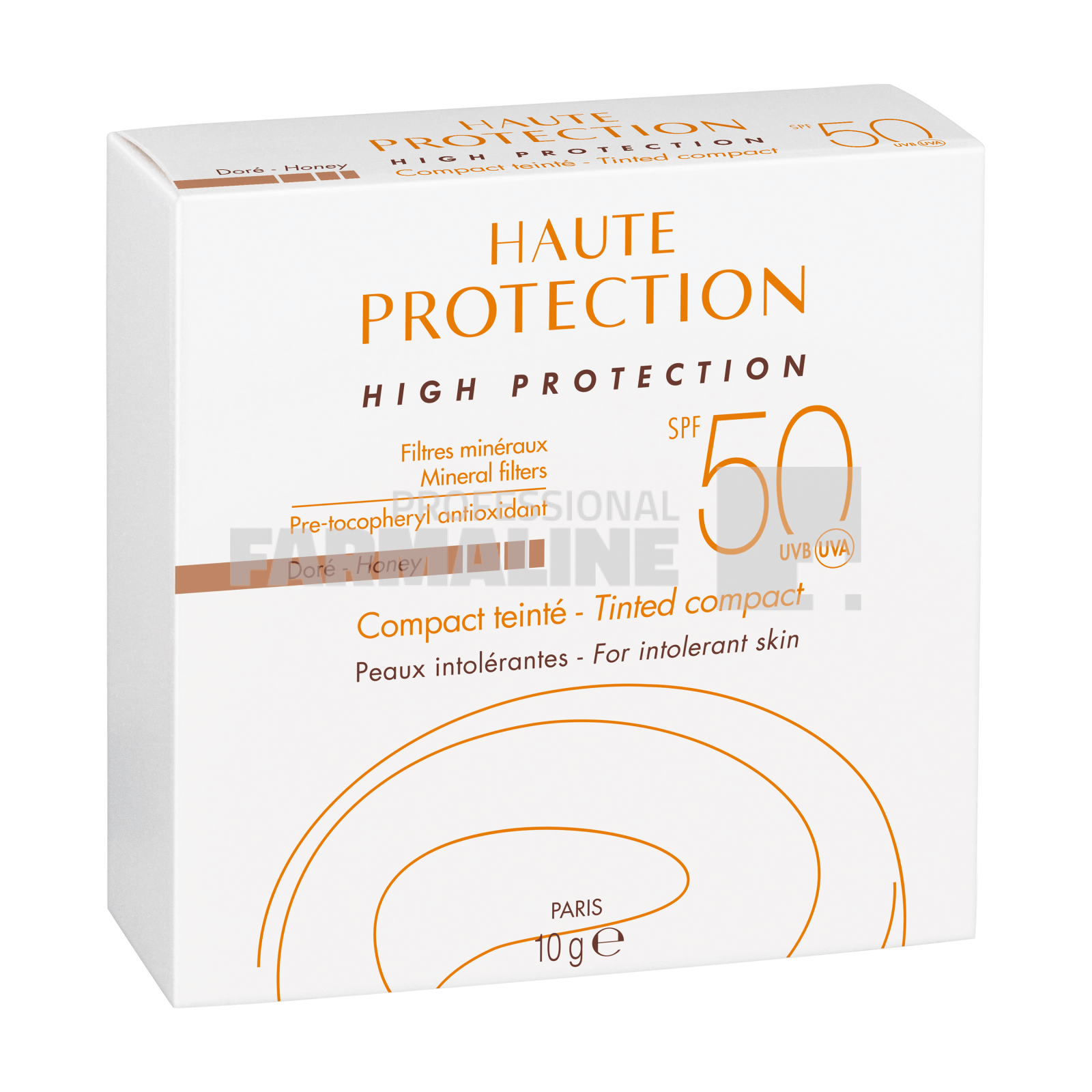 Avene Fond de ten Compact Dore/Auriu SPF50+ 10 g