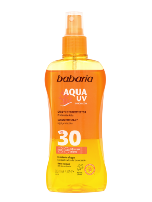 Spray bifazic pentru corp cu protectie solara SPF30