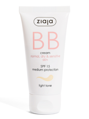 Crema BB cu SPF15 nuanta deschisa pentru ten normal uscat