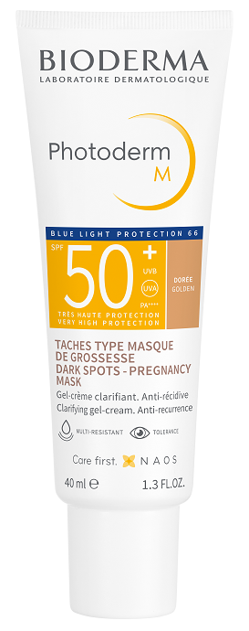 Bioderma Photoderm M gel-crema SPF50 Doree/Auriu 40 ml