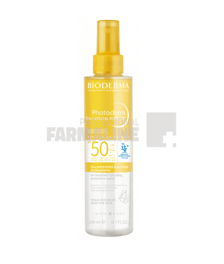 Bioderma Photoderm Apa protectie solara ANTI-OX SPF50+ 200 ml