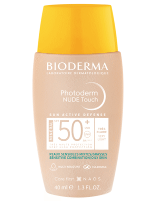 Bioderma Photoderm Nude Touch Mineral Fluid SPF50 Tres claire/ Foarte deschis 40 ml