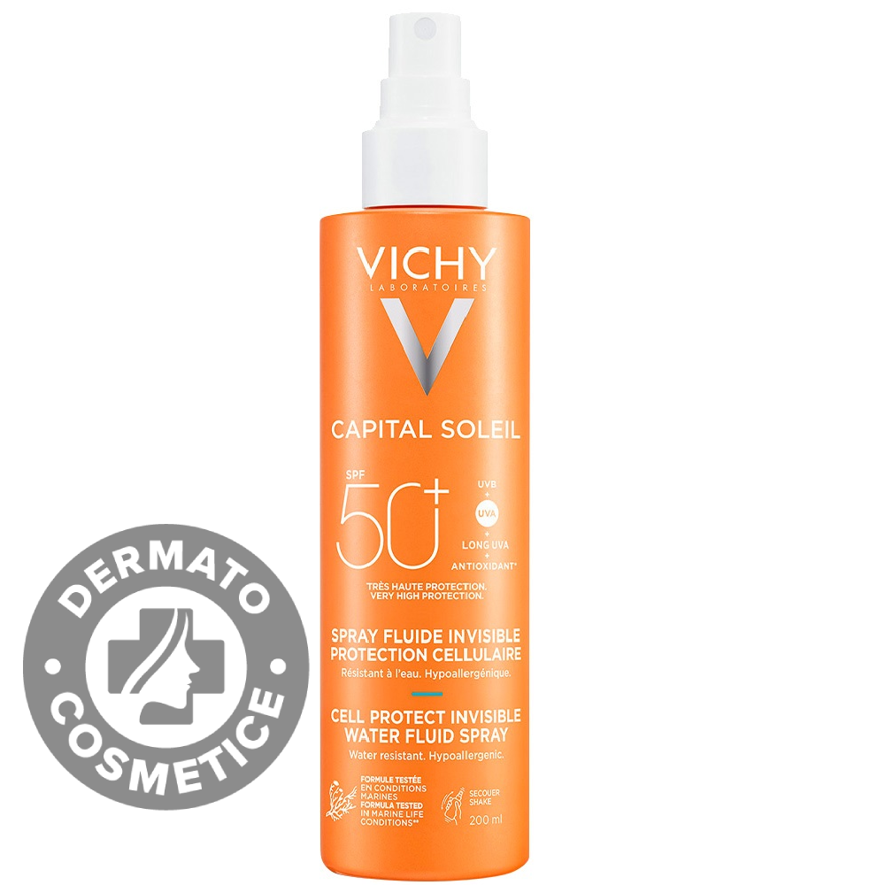 Spray fluid invizibil Capital Soleil Cell Protect SPF50+