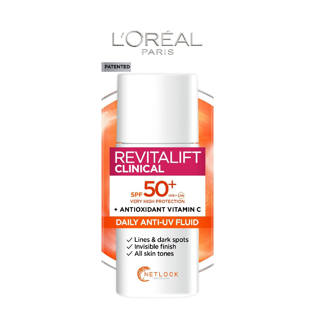 Crema fluida cu Vitamina C si SPF50+
