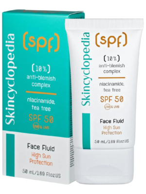 Crema de fata cu SPF50 pentru tenul cu imperfectiuni