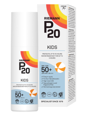 Crema de fata si corp cu factor de protectie SPF 50+ Kids P20