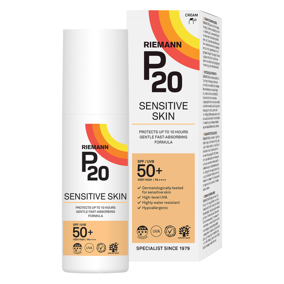 Crema de fata si corp cu factor de protectie SPF50+ Sensitive P20
