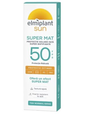 Crema Protectie Solara pentru Fata Matifianta