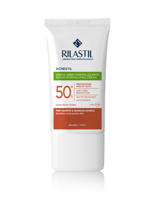 Crema seboregulatoare Acnestil cu SPF 50+ Sun System
