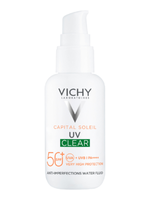 Fluid apos anti-imperfecțiuni cu SPF50+ Capital Soleil UV CLEAR