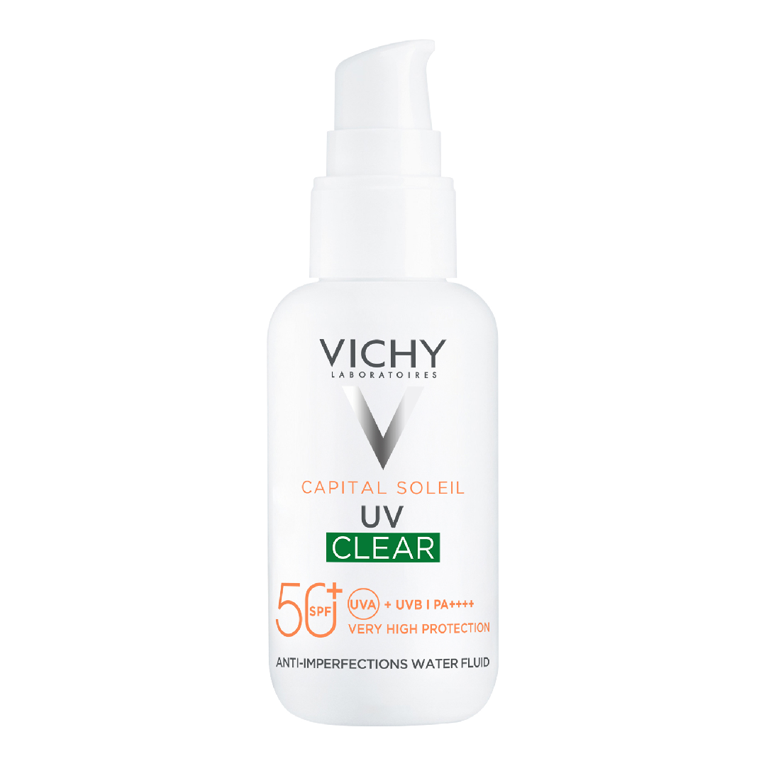 Fluid apos anti-imperfecțiuni cu SPF50+ Capital Soleil UV CLEAR