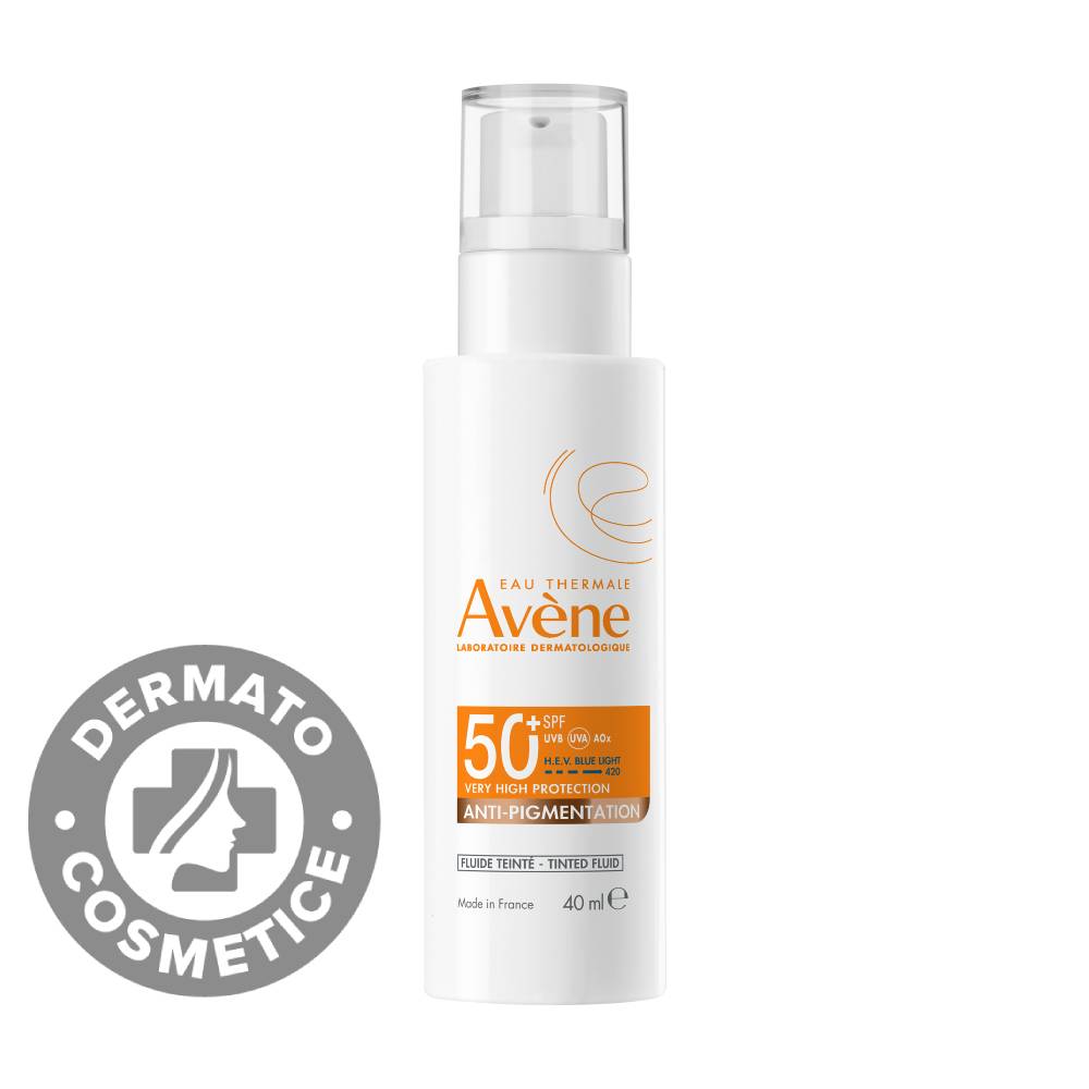 Fluid anti-pigmentare cu protectie solara SPF 50+
