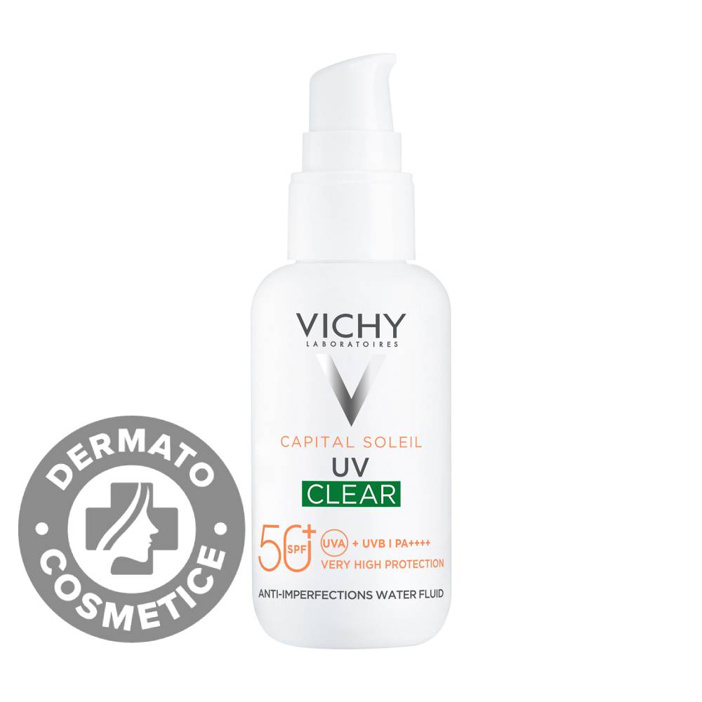 Fluid apos anti-imperfectiuni cu SPF50+ Capital Soleil UV CLEAR