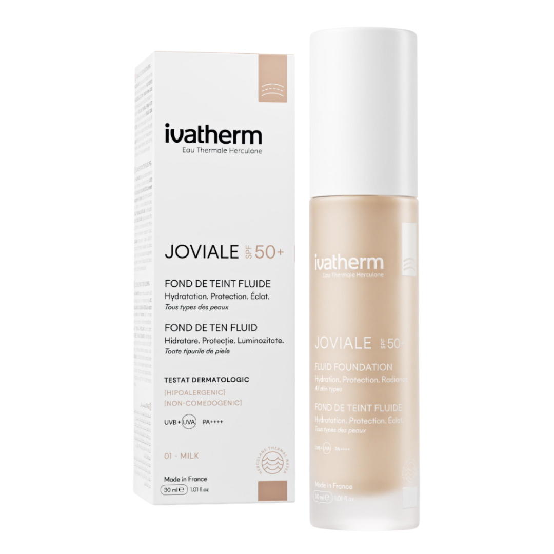 Fond de ten fluid cu SPF50+ Joviale