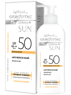 Gerovital H3 Derma Sun Lapte protectie solara SPF50 150 ml