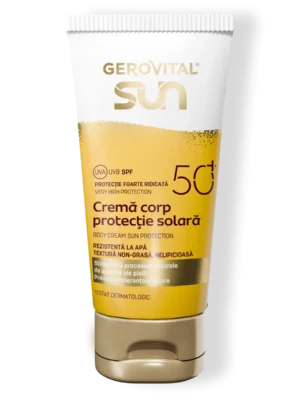 Gerovital Sun crema corp protectie solara  SPF50+  150ml fl. Farmec