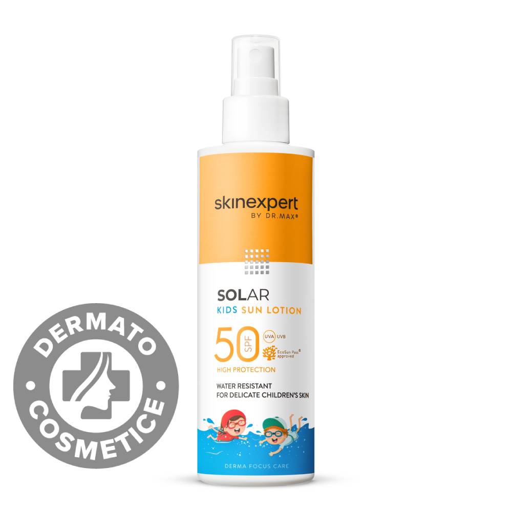 Skinexpert by Dr. Max® Solar Lotiune cu protectie solara pentru copii SPF50