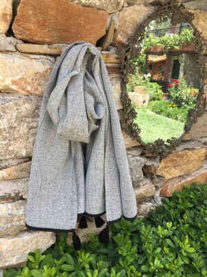 l-fouta-prosop-de-plaja-dc-acasa-harmony-bumbac-gri L'essentiel Maison