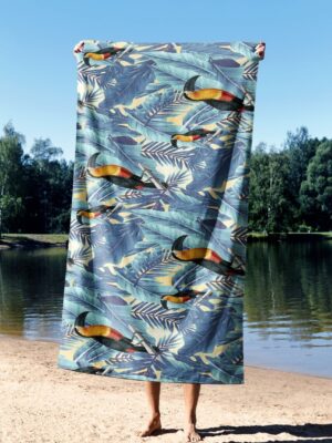 l-prosop-de-plaja-astacura-tropic-70-70×130-cm-70-poliester30-poliamida-multicolor L'essentiel Maison