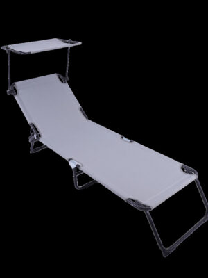 l-sezlong-cu-parasolar-heinner-186x55x24-cm-oteltextil-gri 186x55x24 cm