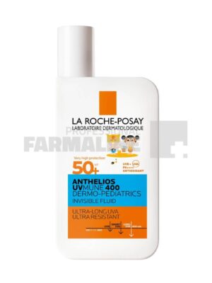 La Roche Posay Anthelios UV-MUNE 400 Dermo-Pediatrics Fluid invizibil SPF50+ 50 ml