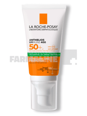 La Roche Posay Anthelios XL Gel-crema pentru fata cu efect uscat  fara parfum SPF50 50 ml