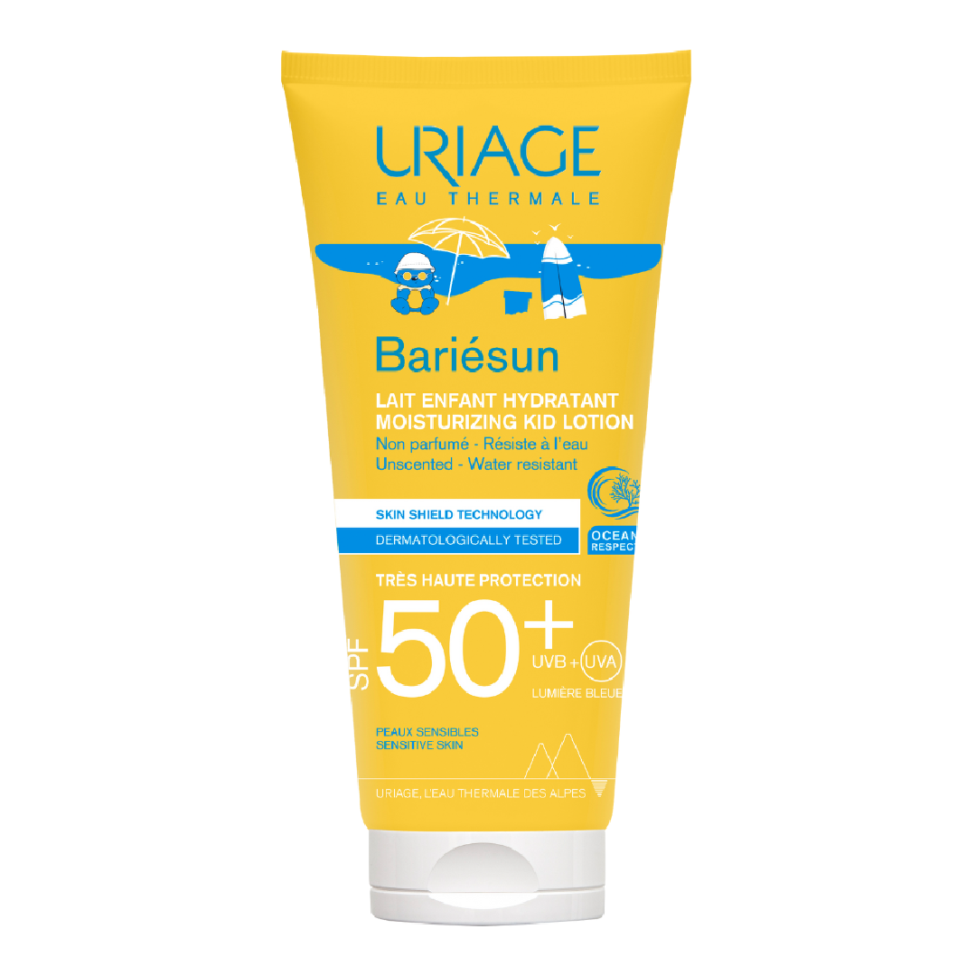 Lapte de protectie solara cu SPF 50+ pentru copii Bariesun