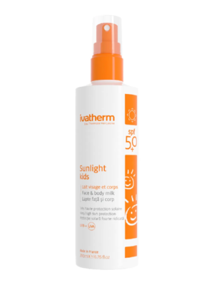 Lapte pentru copii cu protectie solara SPF 50+ Sunlight