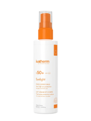 Lapte pentru fata si corp cu protectie solara SPF 50+ Sunlight