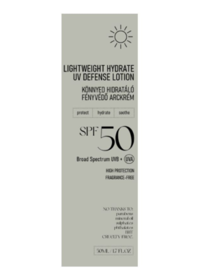 Lotiune hidratanta lejera cu SPF 50 Lightweight Hydrate UV Defense