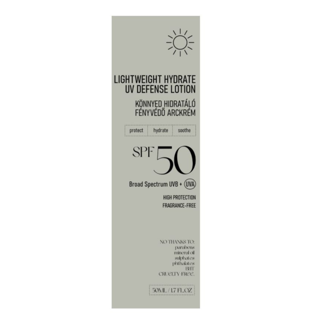 Lotiune hidratanta lejera cu SPF 50 Lightweight Hydrate UV Defense