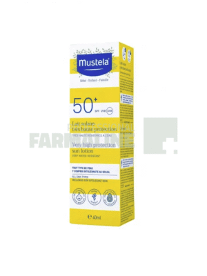 Mustela Lotiune protectie solara SPF50+ 40 ml