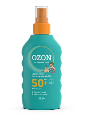 Lotiune spray protectie solara copii SPF50+ Ozone